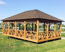 Прямоугольная беседка БОЛЬШАЯ ЕВРОПА, фото 2