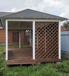 Прямоугольная беседка ФИНЛЯНДИЯ, фото 4