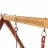 Детская деревянная игровая площадка Сибирика Спорт, цвет Savanna