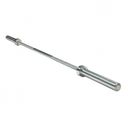 Гриф олимпийский прямой 86&quot;, до 679 кг, хромированный (класс-SILVER), фото 1
