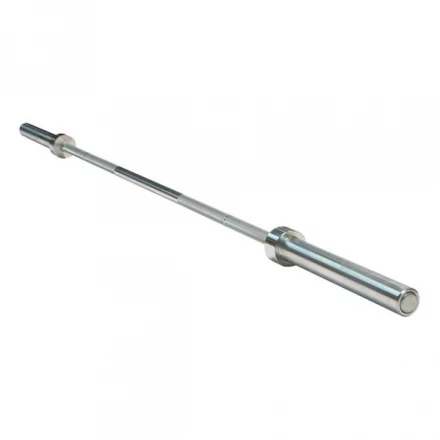 Гриф олимпийский прямой 86&quot;, до 679 кг, хромированный (класс-SILVER), фото 1