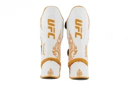 (UFC Premium True Thai Защита голени, цвет белый/голубой, размер M), фото 1