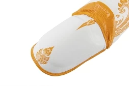(UFC Premium True Thai Защита голени, цвет белый/голубой, размер L), фото 7