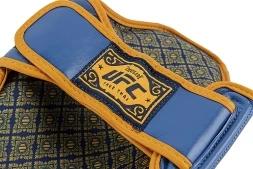 (UFC Premium True Thai Защита голени, цвет белый/голубой, размер L), фото 5