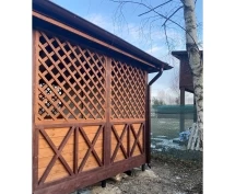 Прямоугольная беседка Малая Калифорния