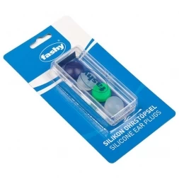 Беруши &quot;FASHY Silicon Ear Plugs&quot;, one size, 4шт в комплекте, силикон, мультиколор