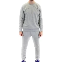 Костюм тренировочный муж. &quot;MIKASA&quot;, арт. MT547-0186-3XL, р.3XL, хлопок, полиэстер, утепл-й, св.серый