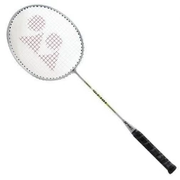 СЦ*Ракетка бадм. Yonex GR-101R, для начинающ.,стал. обод и стерж с тройник, со струнами, серебр