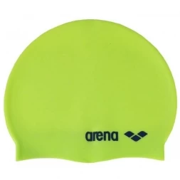 Шапочка для плавания &quot;ARENA Classic Silicone Jr&quot;, детская, лайм, силикон