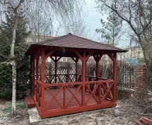 Прямоугольная беседка МИНИ ЕВРОПА
