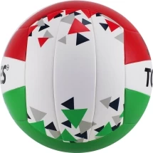 Мяч вол. &quot;TORRES BM400&quot; арт.V32015, р.5, синт. кожа (ТПУ), клееный, бут.кам., бело-крас-зелен