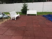Скамейка парковая TORUDA 042 0,6 м (кресло)