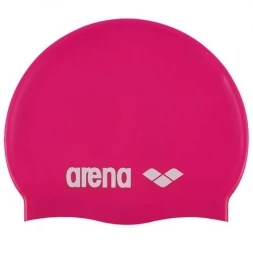 Шапочка для плав. дет. &quot;ARENA Classic Silicone Jr&quot;, арт.9167091, ЯРКО-РОЗОВЫЙ, силикон