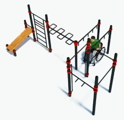 Комплекс для инвалидов-колясочников PLUS W-7.04 , фото 1