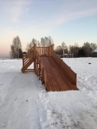 Деревянная горка SWAN-1, фото 6