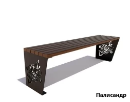 Банкетка Роза, Лиственница 1,8 м, фото 4
