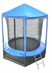 Батут OPTIFIT Like Blue 8ft 2,44 м с синей крышей, фото 1