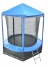 Изображение товара Батут OPTIFIT Like Blue 8ft 2,44 м с синей крышей
