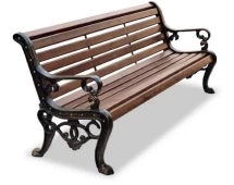 Скамейка парковая TORUDA 042 2,0 м (2 опоры)