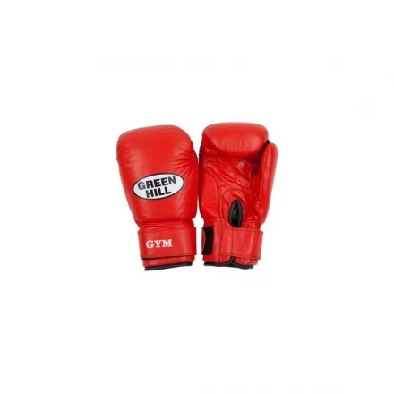 Перчатки боксерские GYM красные BGG-2018 (12oz), фото 1
