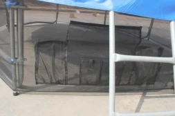 Батут OPTIFIT Like Blue 8ft 2,44 м с сине-желтой крышей, фото 2