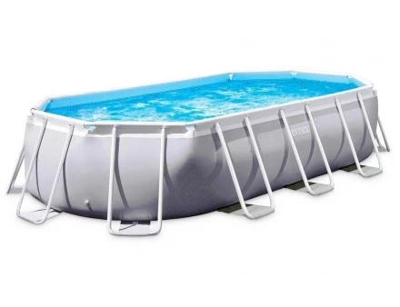 Бассейн каркасный Intex &quot;PRISM FRAME OVAL&quot; 26796NP (503х274x122см, эл.насос 220В), фото 1