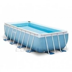 Бассейн каркасный прямоугольный,&quot;PRISM FRAME&quot;488х244х107см INTEX - 28318