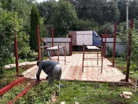 Навес арочный волной, фото 5