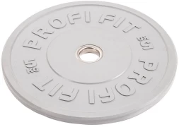 Диск для штанги каучуковый, цветной PROFI-FIT D-51,  5 кг, фото 3