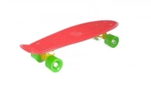 Скейт пластиковый 22х6&quot;, красный