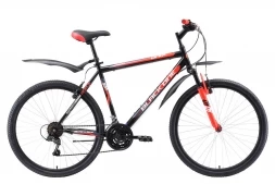 Велосипед Black One Onix 26 чёрный/красный/белый 18&quot;