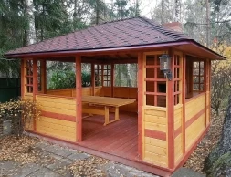Прямоугольная беседка СИМФОНИЯ, фото 1