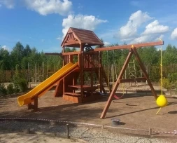 Игровая площадка для дачи &quot;Rainbow Clubhouse&quot; (Райнбоу Клабхаус)