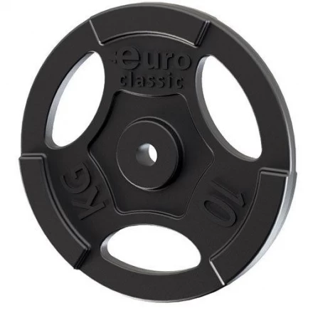Диск чугунный EURO-CLASSIC окрашенный d-26 10кг, фото 1