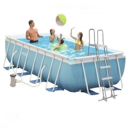 Бассейн каркасный прямоугольный INTEX &quot;PRISM FRAMETM RECTANGULAR&quot; 26788NP (400х200х100см)
