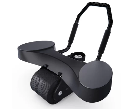 Тренажёр для пресса AB Roller SND чёрный с ковриком 45 х 30 x 3.5 cм, фото 1