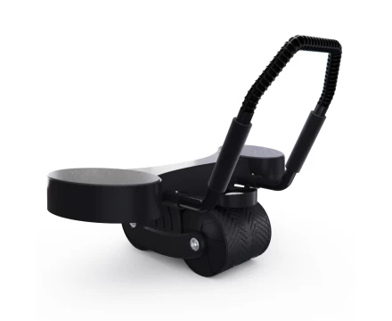 Тренажёр для пресса AB Roller SND чёрный с ковриком 45 х 30 x 3.5 cм, фото 5