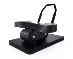 Тренажёр для пресса AB Roller SND чёрный с ковриком 45 х 30 x 3.5 cм, фото 2