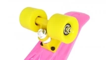 Скейт пластиковый 22х6&quot;, розовый