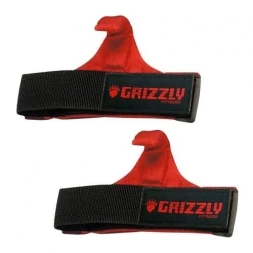 Ремни для тяги с крюком Grizzly Fitness Power Claws Lifting Hooks 8643-04, пара
