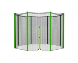 Батут DFC Trampoline Fitness 10ft наружн.сетка, св.зел. (305см), фото 2
