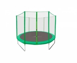 Батут DFC Trampoline Fitness 10ft наружн.сетка, св.зел. (305см), фото 1