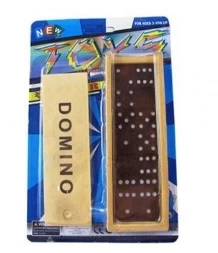 Домино в деревянном футляре