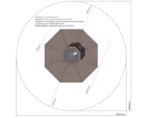 Скамья вокруг дерева Серия Q модель 2.1