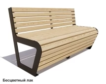 Скамейка уличная Клин, Лиственница 2 м