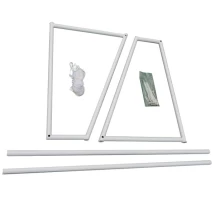 Ворота игровые DFC  GOAL240T 240x150x65cm  с тентом для отрабатывания ударов
