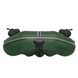 Моторная лодка ПВХ Фрегат 390 FM Jet/L/S (ФМ Джет/Л/С) с фальшбортом Зеленый, фото 3