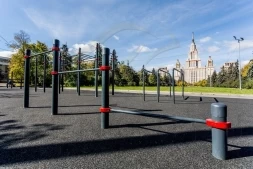 Тройной каскад турников для отжиманий и подтягиваний, фото 4