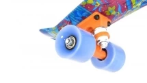 Скейт пластиковый 22х6&quot;-18, синий