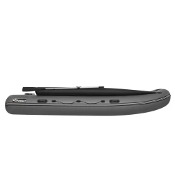 Моторная лодка ПВХ Фрегат 390 FM Jet/L/S (ФМ Джет/Л/С) с фальшбортом Серый, фото 4